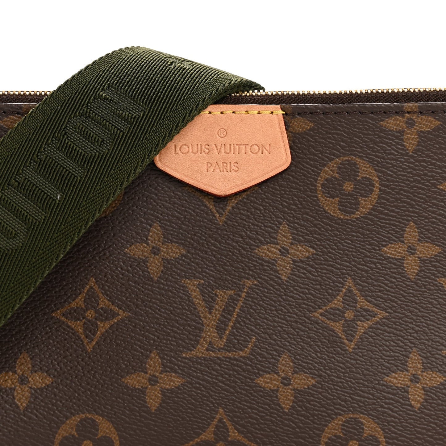 Monogram Multi Pochette Accessories Large Pochette Kaki