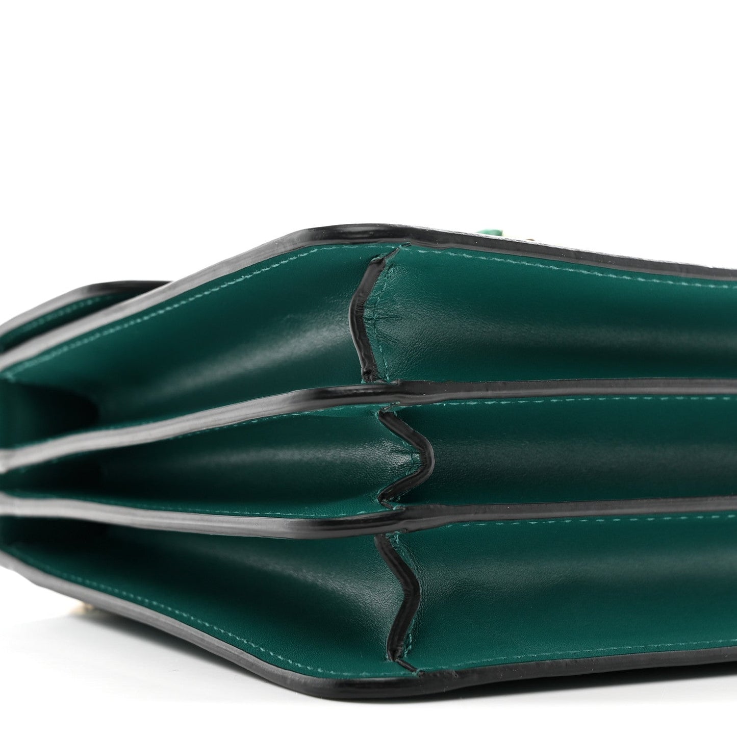 Calfskin Serpenti Forever Top Handle Emerald Green