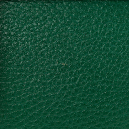 Pebbled Calfskin Small Dionysus Shoulder Bag Emerald