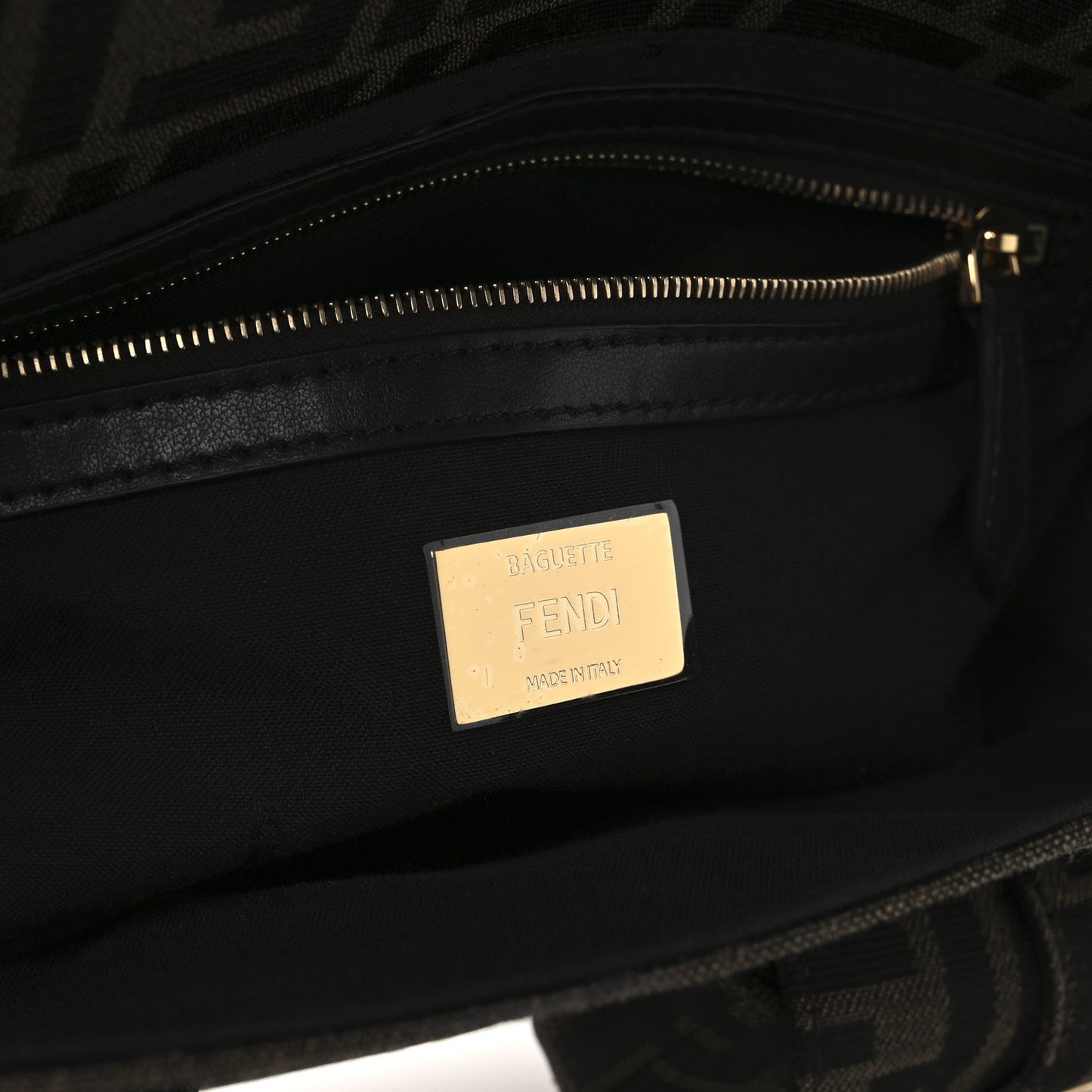 Fabric Jacquard FF 1974 Multipocket Baguette Tobacco Moro