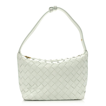 Calfskin Nappa Intrecciato Mini Wallace Glacier Muse