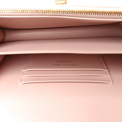 Lambskin Macrocannage Mini Miss Caro Bag Rose Quartz