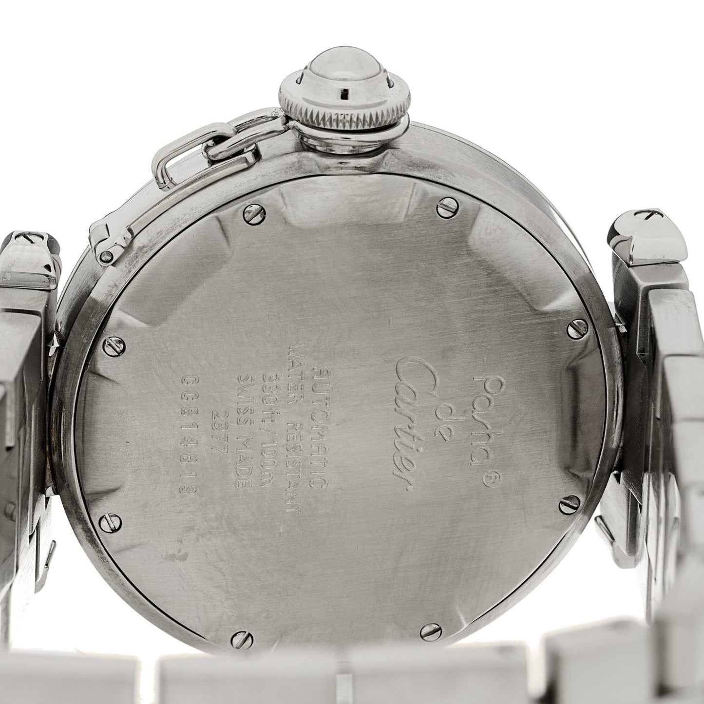 Stainless Steel 35mm Pasha GMT Automatic Watch