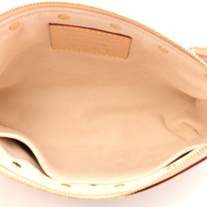LV X TM Monogram Multicolor Pochette Accessories White