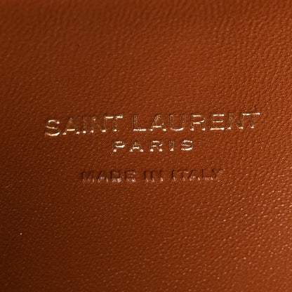 Shearling Le 37 Mini Bucket Bag Cream