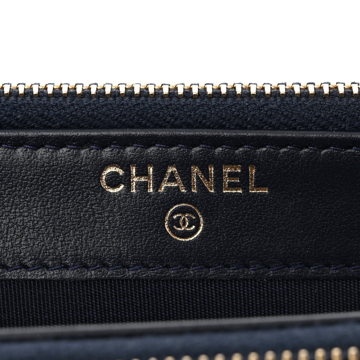Canvas Small Deauville Clutch With Chain Black