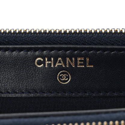 Canvas Small Deauville Clutch With Chain Black