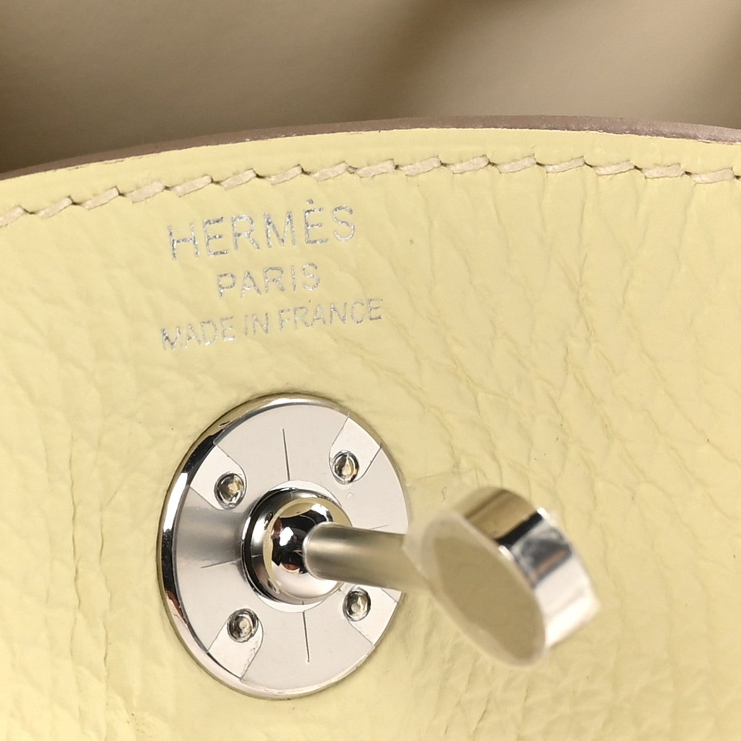 Taurillon Clemence Verso Mini Lindy 20 Jaune Milton Mushroom