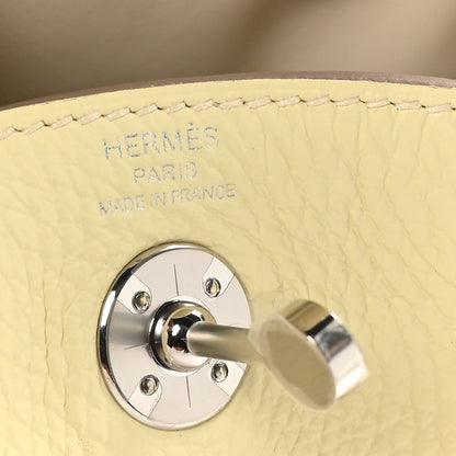Taurillon Clemence Verso Mini Lindy 20 Jaune Milton Mushroom