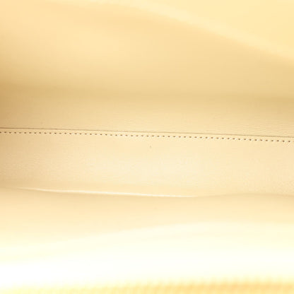 Satinated Calfskin Small 16 Top Handle Bag Limestone