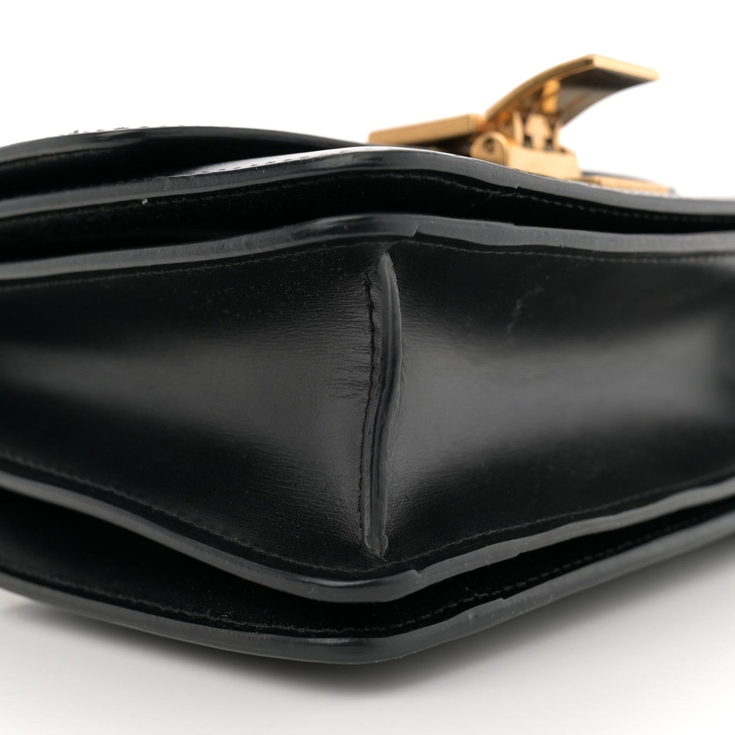 Box Calfskin Small Classic Box Flap Bag Black