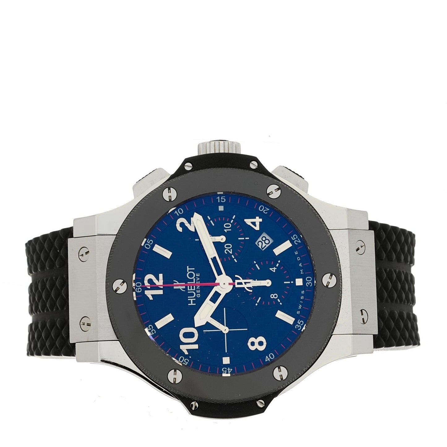 Stainless Steel Ceramic Rubber 44mm Big Bang Automatic Watch Black 301.SB.131.RX