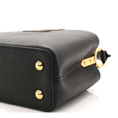 Taurillon Mini Capucines Black