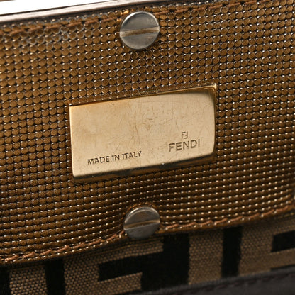 Metallic Lurex Zucca Mia Tote Bronze
