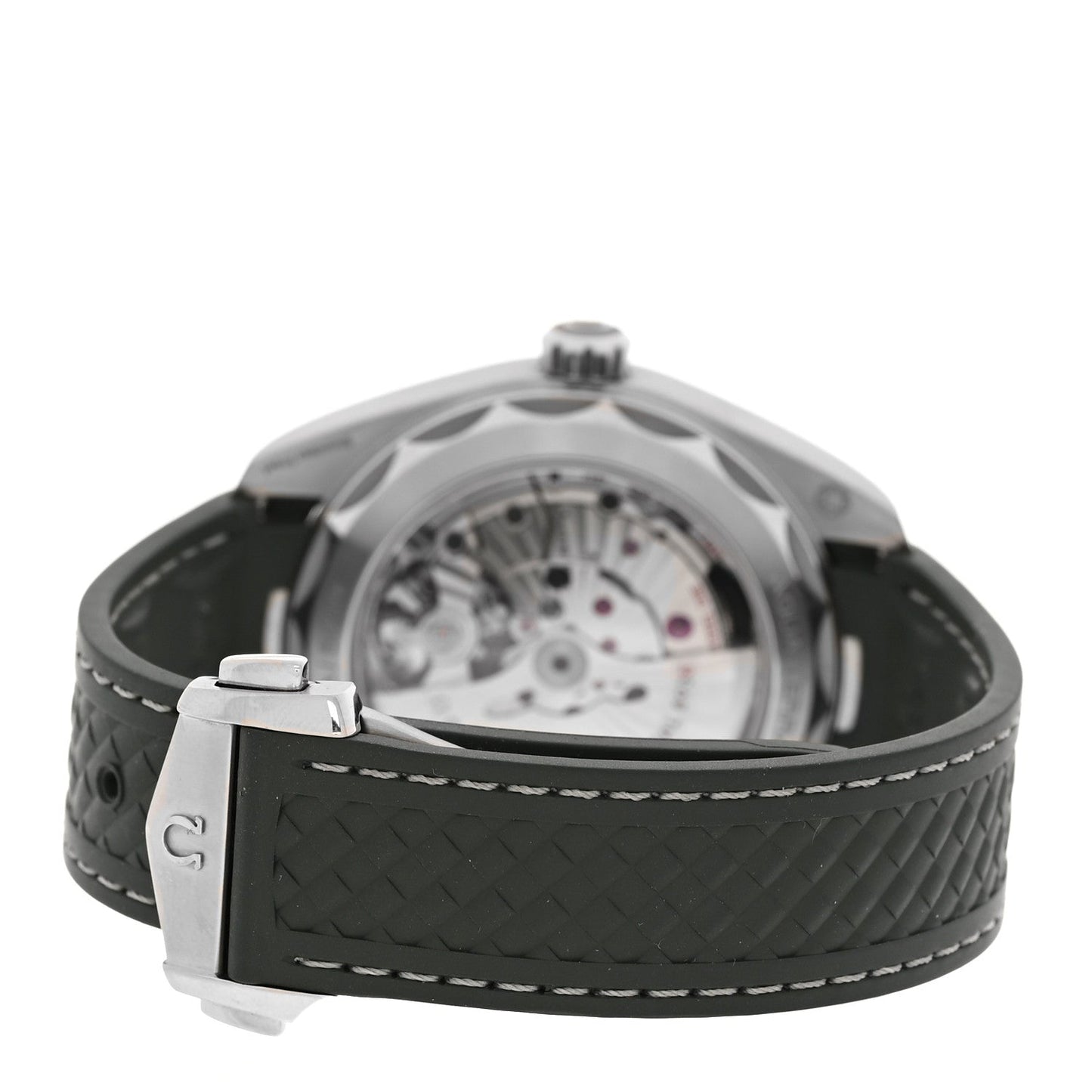 Stainless Steel Rubber 43mm Seamaster Aqua Terra World Time Chronometer Automatic Watch Green 220.30.43.22.10.001