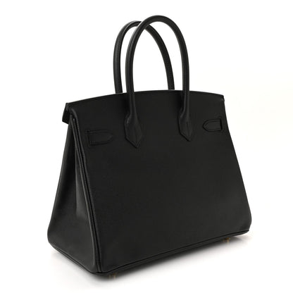 Epsom Birkin 30 Black