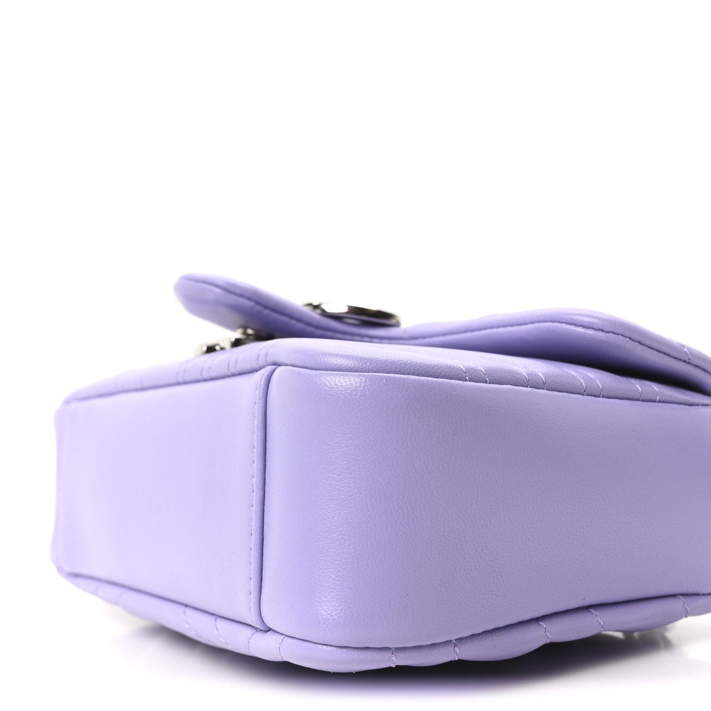 Lambskin Matelasse Small GG Marmont Shoulder Bag Lapis