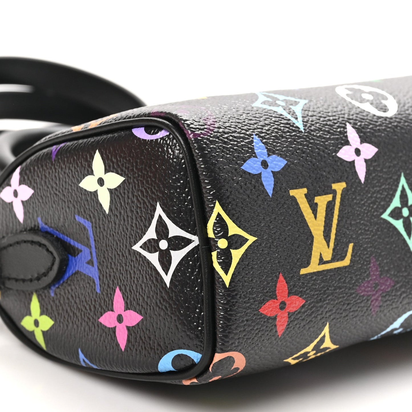 LV X TM Monogram Multicolor Nano Speedy Black