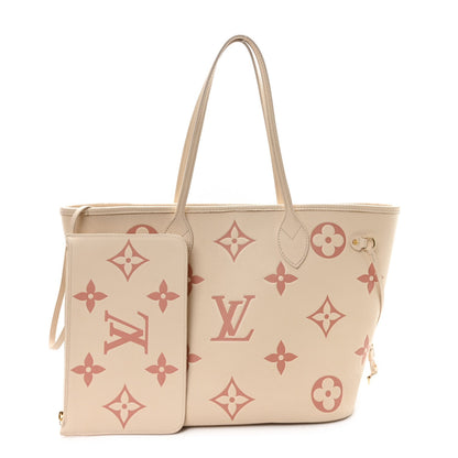 Empreinte Monogram Giant Neverfull MM Creme Rose Trianon