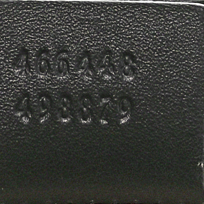 Calfskin Matelasse Maxi GG Marmont Top Handle Shoulder Bag Black