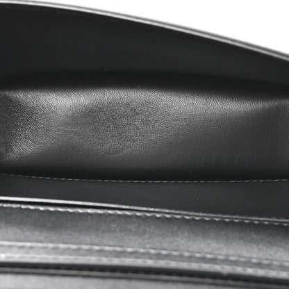 Calfskin Vlogo Small Loco Shoulder Bag Black