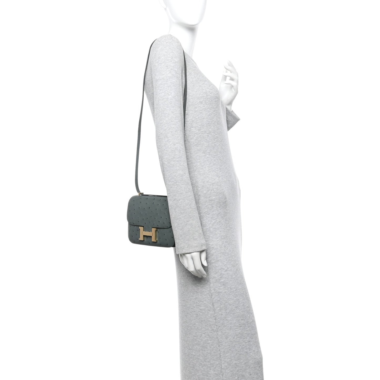 Ostrich Constance 18 Vert Amande