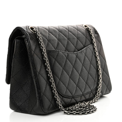 Caviar Quilted 2.55 Reissue 226 Flap Black