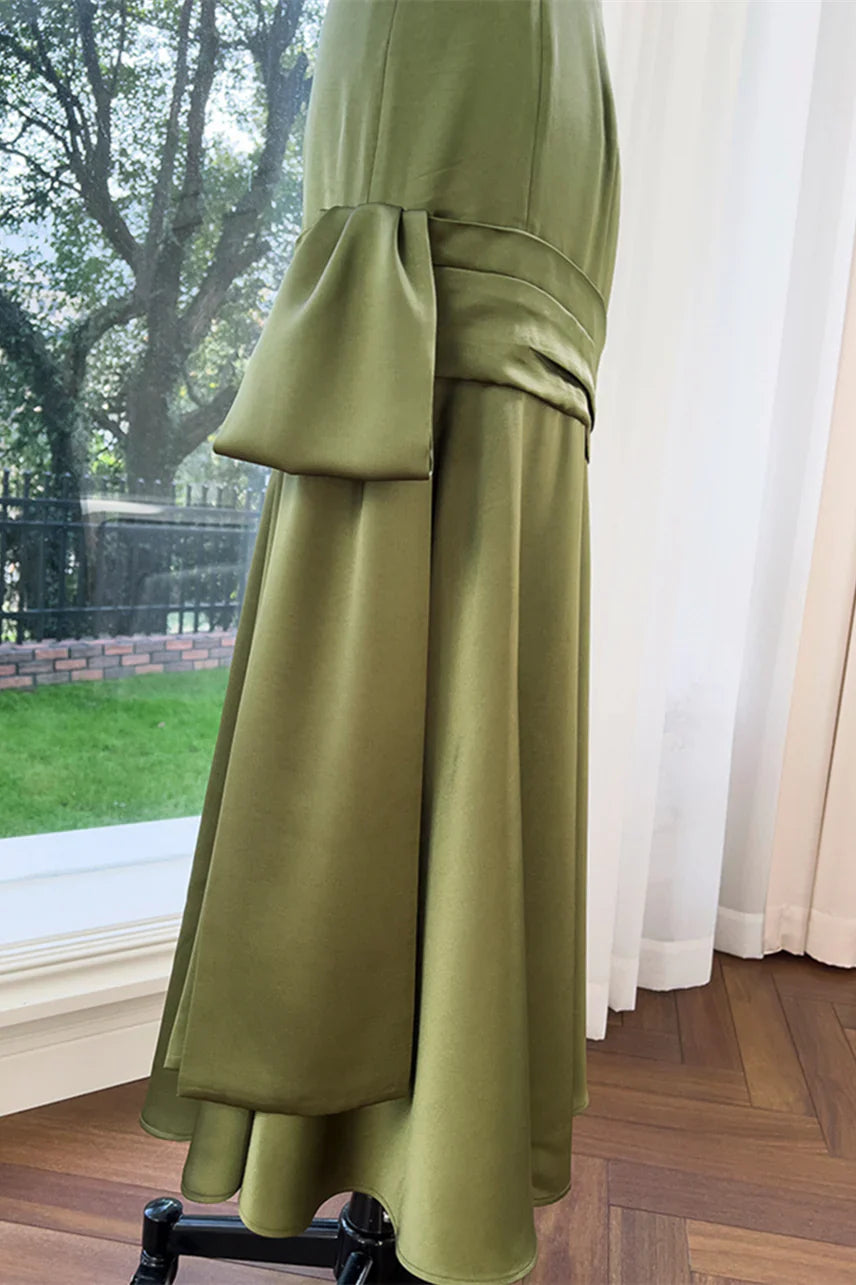 Elegant Mermaid Sweetheart-Neck Spaghetti-Strap Zipper-Back Floor-Length Evening Dress