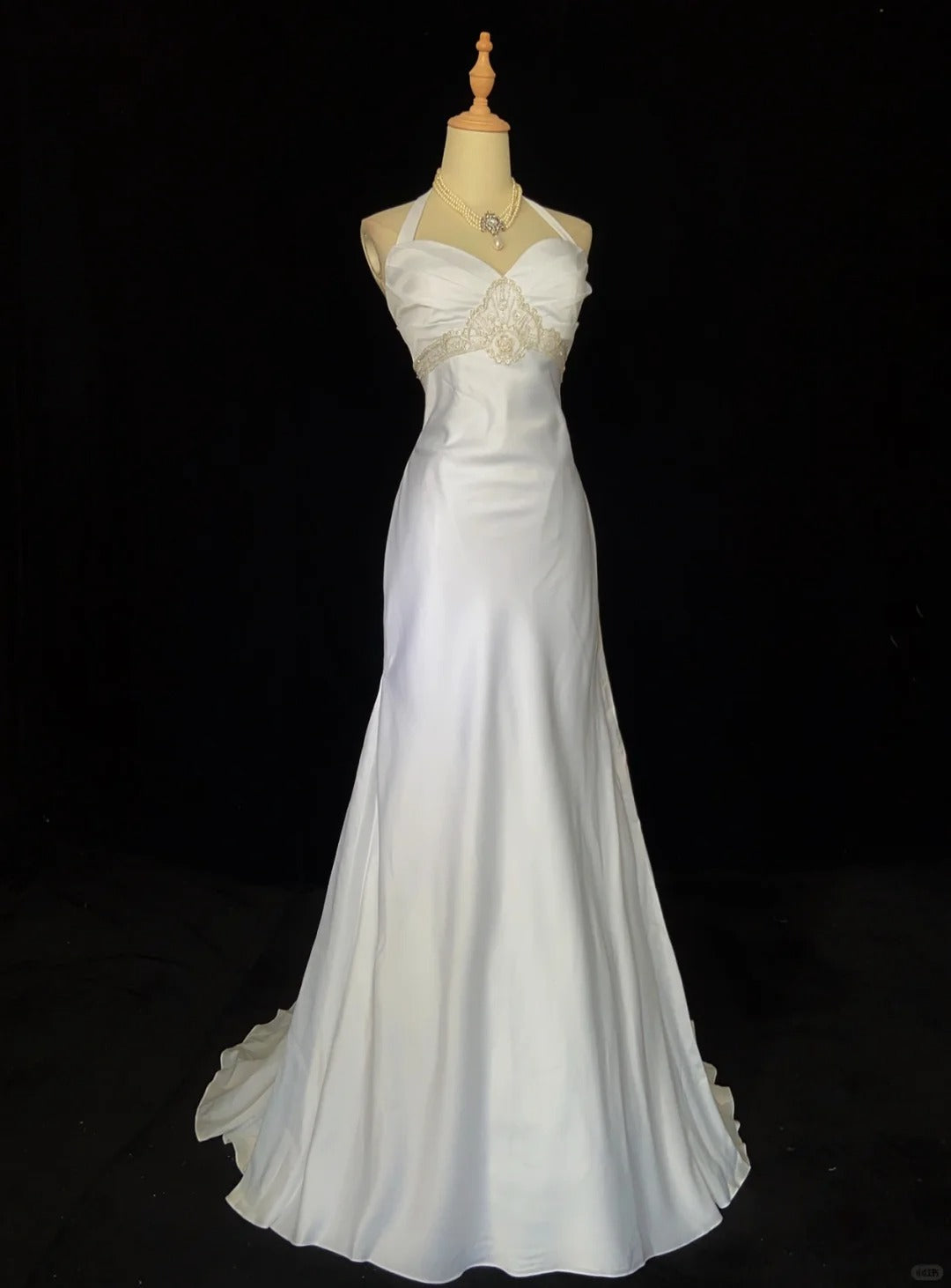 Elegant Prom Dress Halter Pleated Prom Gown Evening Dress Birthday Party Dress Wedding Dress  D2424