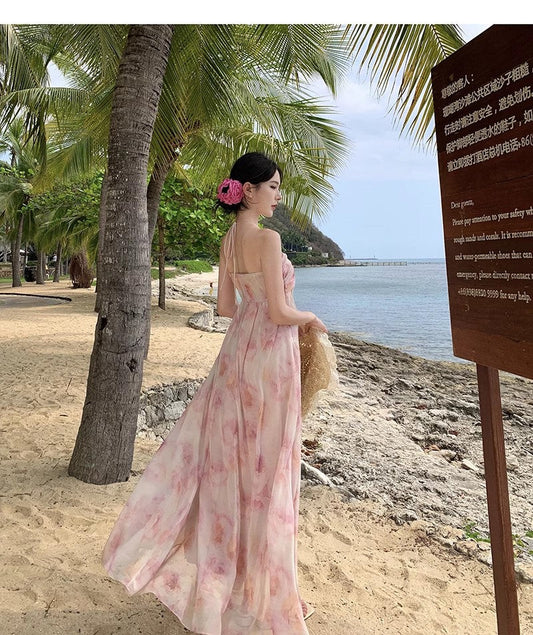 A Line Pink Long Stunning Evening Gown Party Prom Dress       S7284