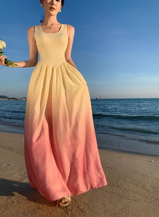 A Line Pink Long Stunning Evening Gown Party Prom Dress       S7280
