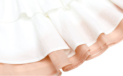 Pure sweet and spicy style waist bow dress high-end princess dress R0007