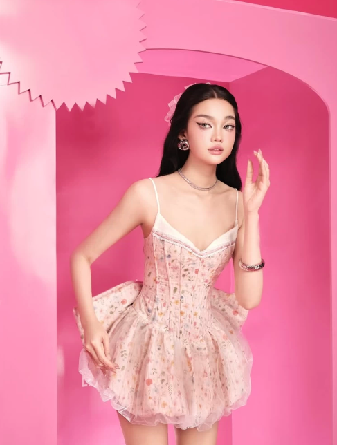 Cute Homecoming Dress Spaghetti Strap Tulle Bowknot Prom Dress Back to School Outfits Party Dress  D6203
