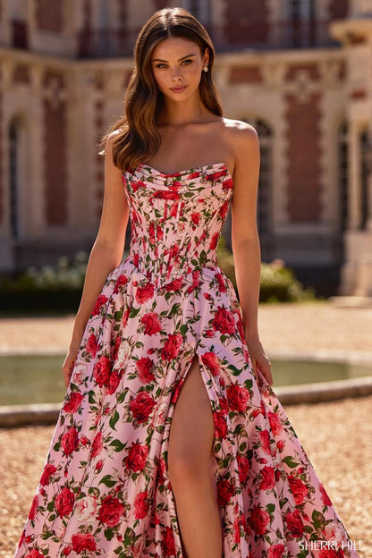 Regal Romantic Fitted Ball Gown Sweetheart Strapless Sleeveless Back Zip Floor-Length Prom Dresses