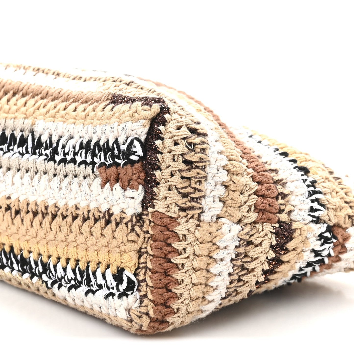 Fabric Crochet Mini Spirit Bag Naturale Multicolor