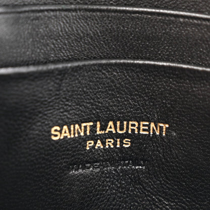 Grain De Poudre Matelasse Monogram Mini Lou Camera Bag Black