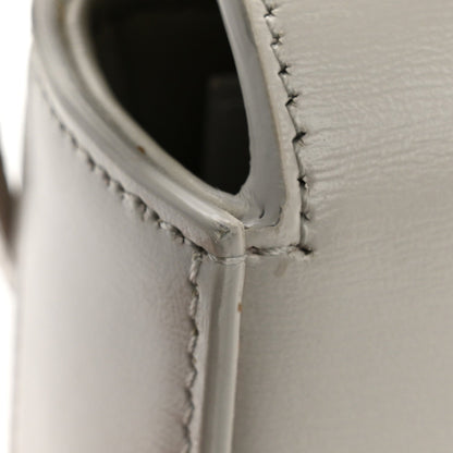 Shiny Calfskin Mini Triomphe Chalk