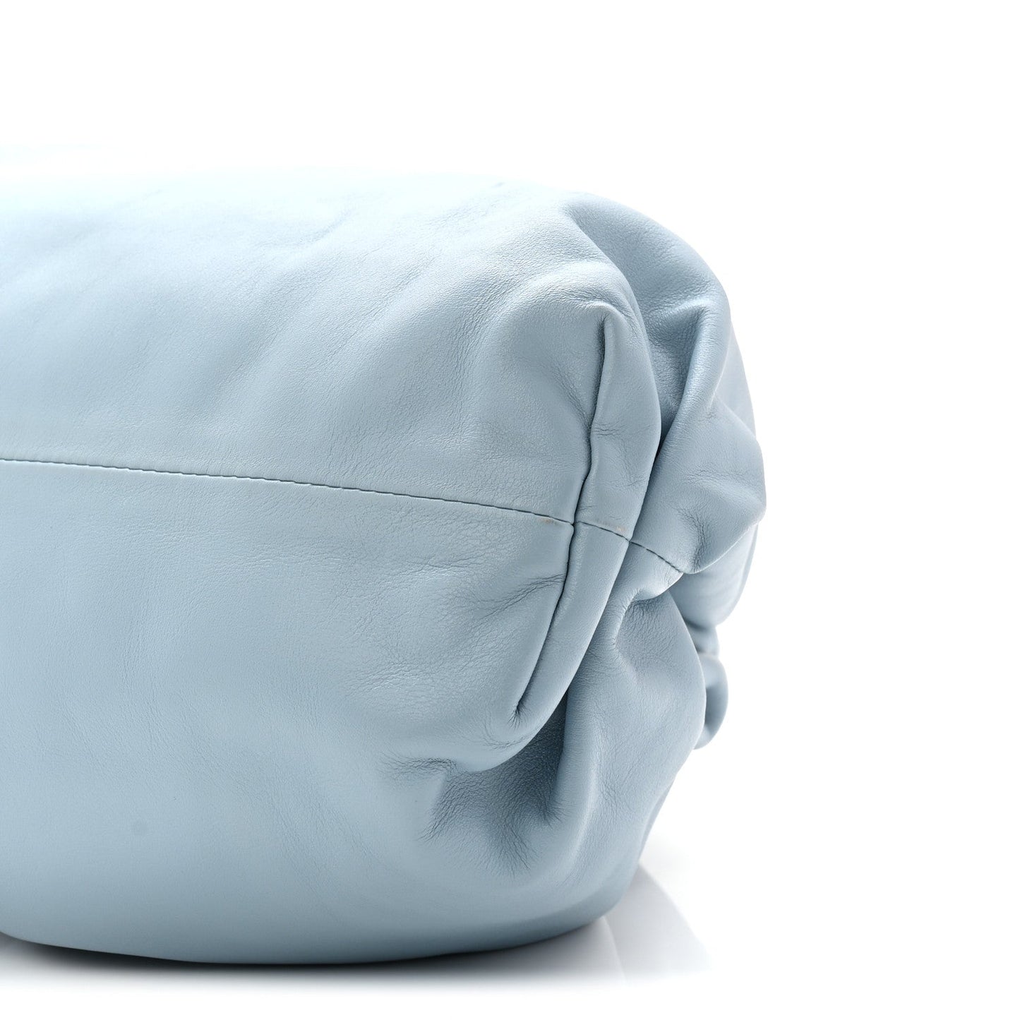 Smooth Butter Calf The Pouch Oversized Clutch Ice