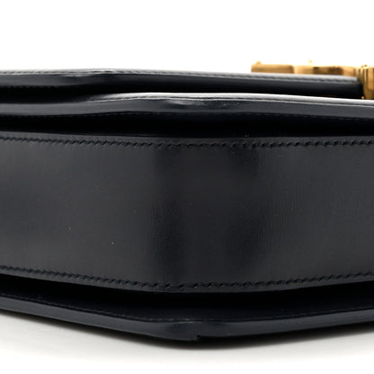 Box Calfskin Monogram Medium Solferino Satchel Deep Marine