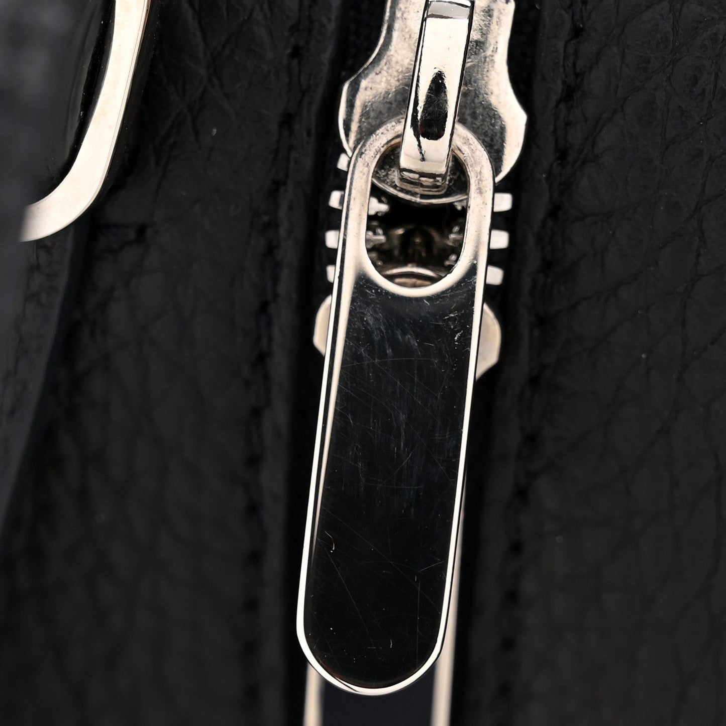Grained Calfskin Sesia Crossbody Black