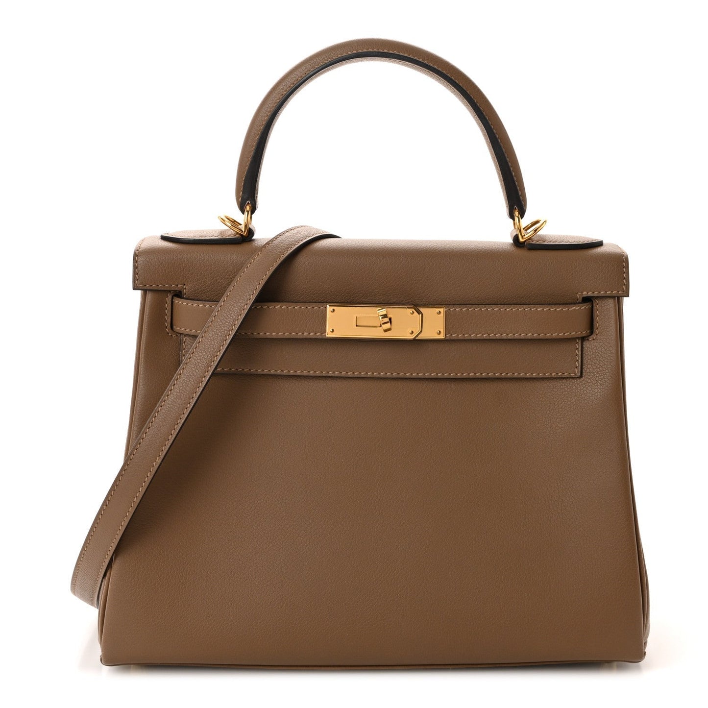 Evercolor Kelly Retourne 28  Beige De Weimar