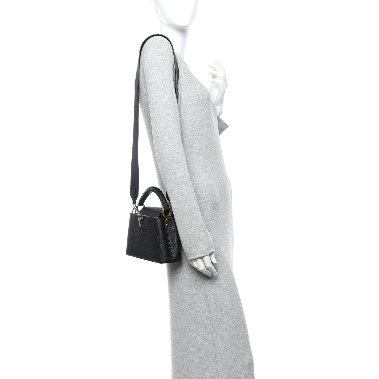 Taurillon Mini Capucines Black