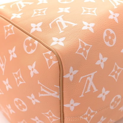 Calfskin Monogram Speedy P9 Bandouliere 40 Summer Peach