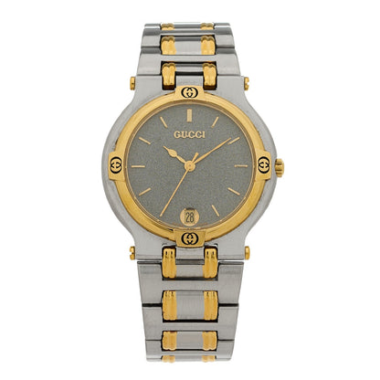 Stainless Steel 32mm 9000m Quartz Watch Grey