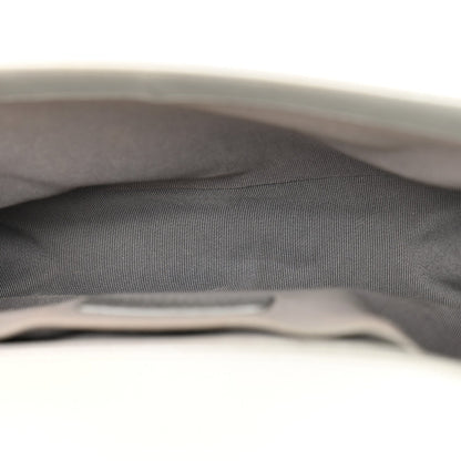 Metallic Lambskin Quilted Medium Boy Flap Silver