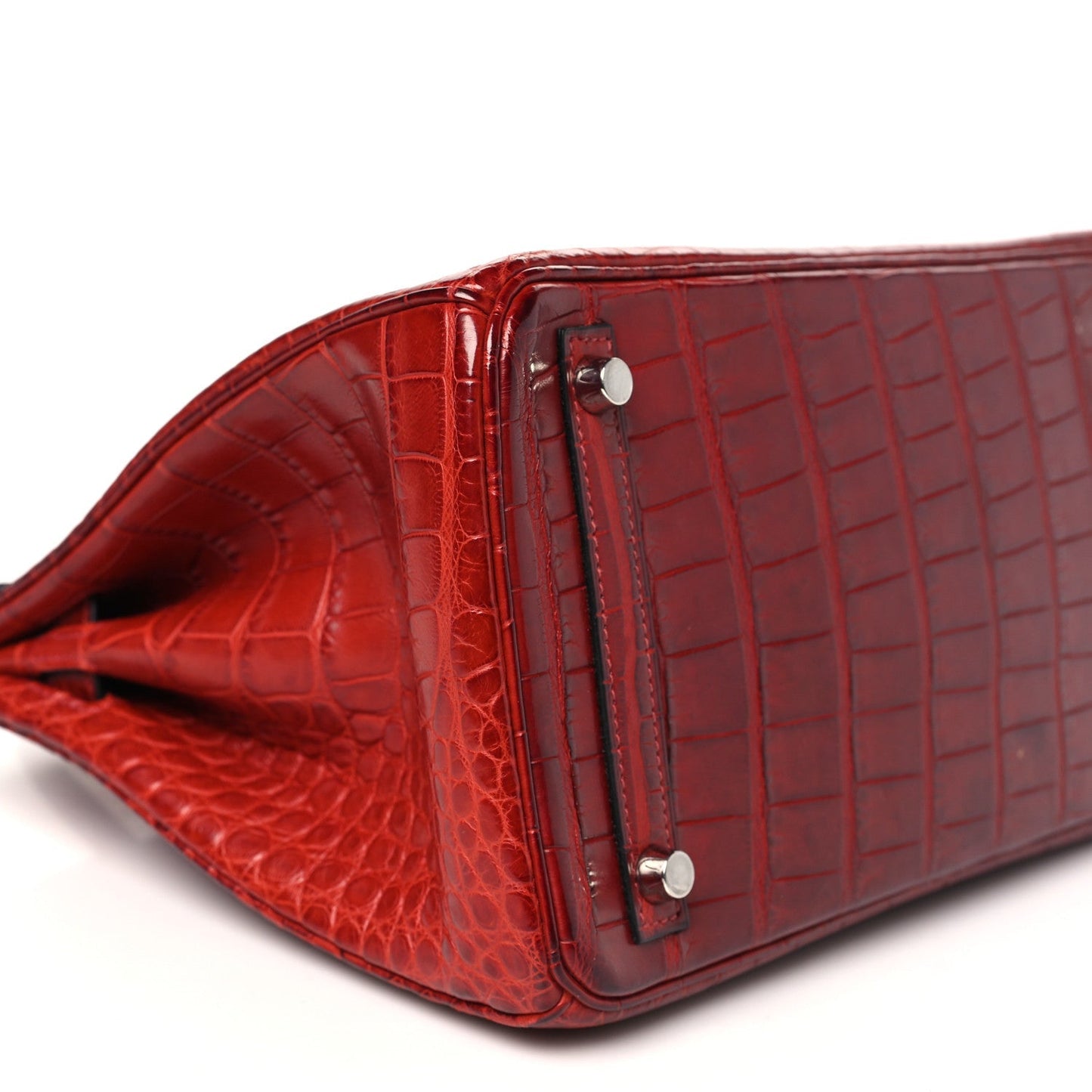 Matte Alligator Birkin 30 Rouge H