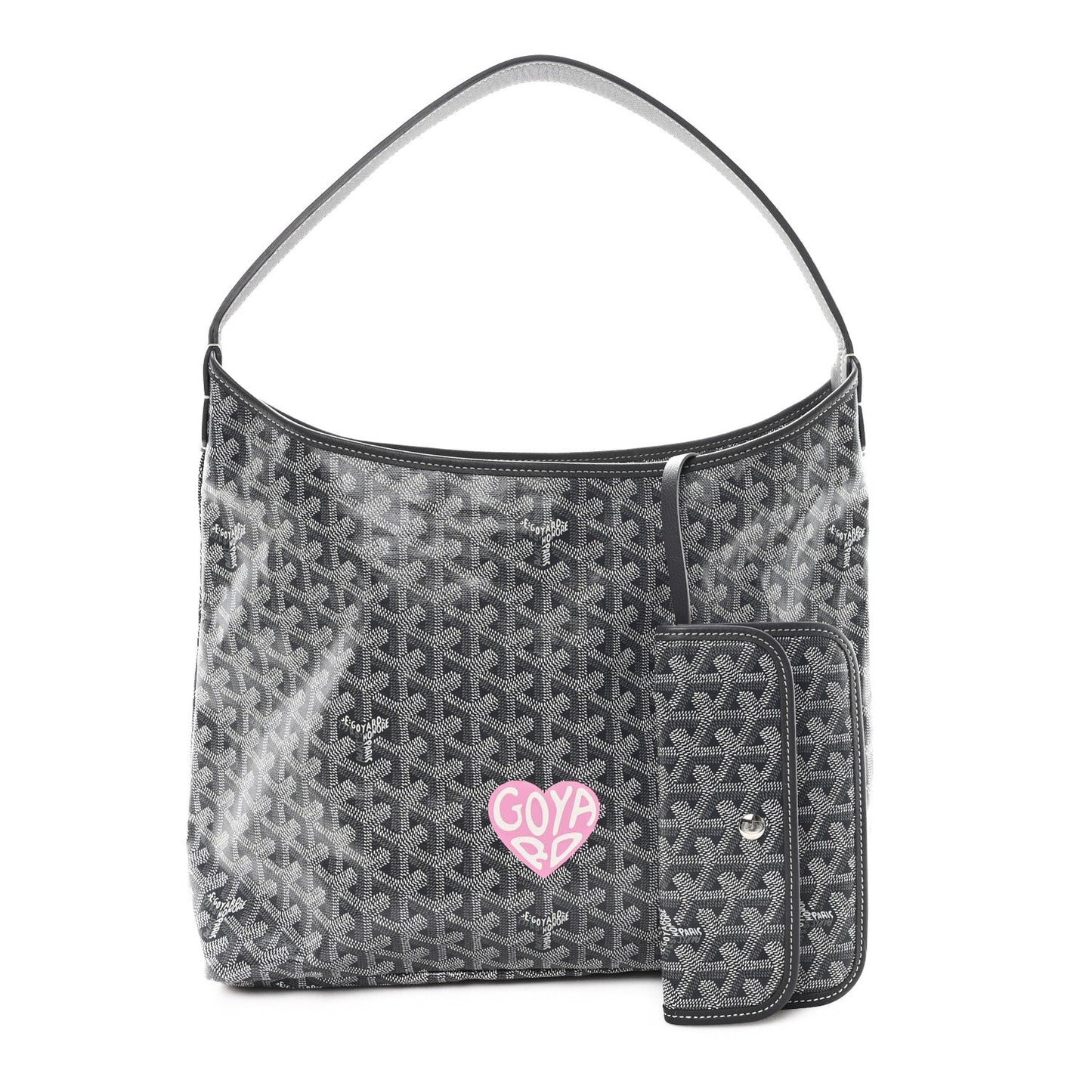 Goyardine Coeur Boheme Hobo Grey