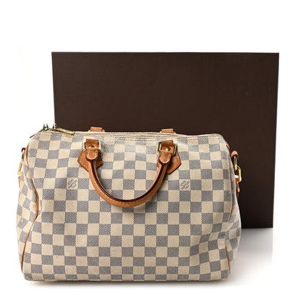Damier Azur Speedy Bandouliere 30