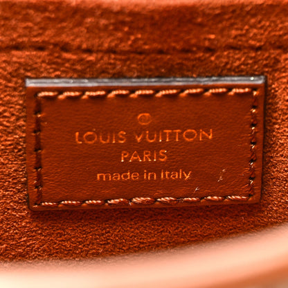 Kitted Raffia Petit Bucket Caramel