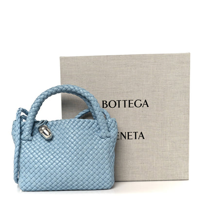 Calfskin Intreccio Small Tosca Ice
